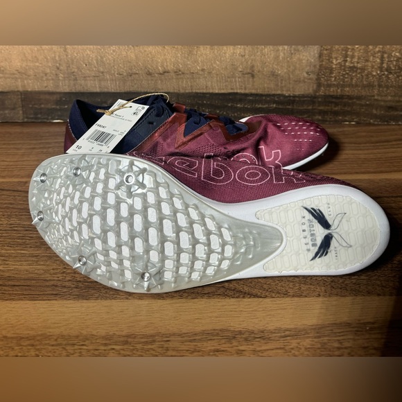 Reebok RBTC Racer 1 Shoes, FV8247 Men’s sz10 Blue Cadet/Merlot/White. - Picture 6 of 9